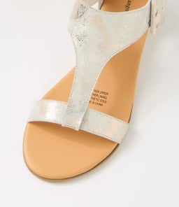HUNTLEE DJ GOLD&BEIGE LEATHER