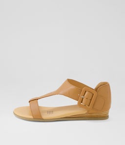 HUNTLEE DJ DK TAN LEATHER