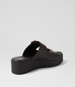 OAXEL DJ BLACK BLACK SOLE LEATHER