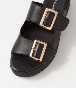 OAXEL DJ BLACK BLACK SOLE LEATHER