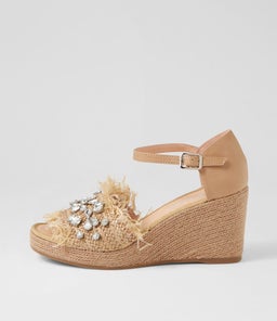 PURLEY DJ COFFEE COFFEE SYN RAFFIA LEATHER