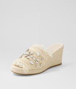 PITCHY DJ BEIGE SYN RAFFIA