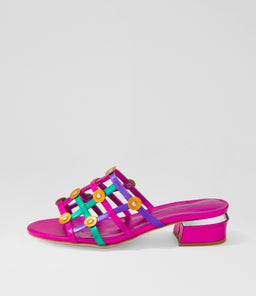TYCHY DJ FUCHSIA MULTI LEATHER