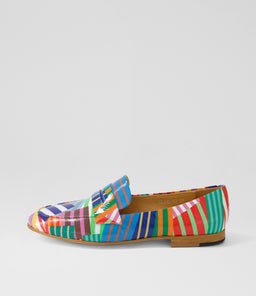 ULANI DJ STRIPE MULTI PATENT LEATHER
