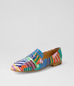 ULANI DJ STRIPE MULTI PATENT LEATHER