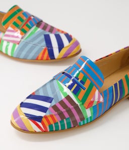 ULANI DJ STRIPE MULTI PATENT LEATHER