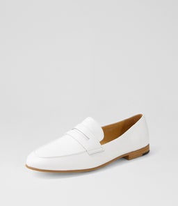 ULANI DJ WHITE LEATHER