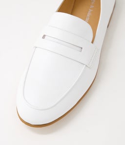 ULANI DJ WHITE LEATHER