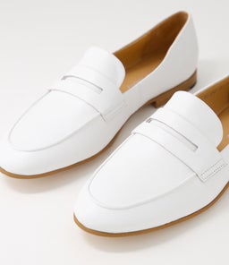 ULANI DJ WHITE LEATHER