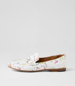 ULANI DJ OFF WHITE BOUQUET LEATHER