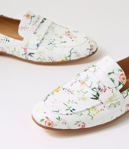 ULANI DJ OFF WHITE BOUQUET LEATHER