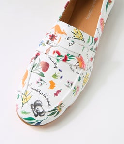 ULANI DJ AUSTRALIANA PRINT LEATHER