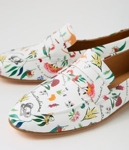 ULANI DJ AUSTRALIANA PRINT LEATHER