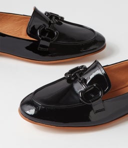 UTA DJ BLACK PATENT LEATHER