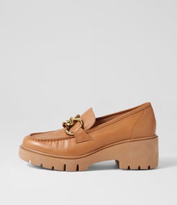 UTICA DJ DK TAN TAN SOLE LEATHER