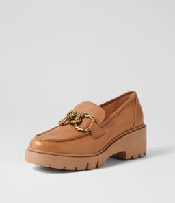 UTICA DJ DK TAN TAN SOLE LEATHER