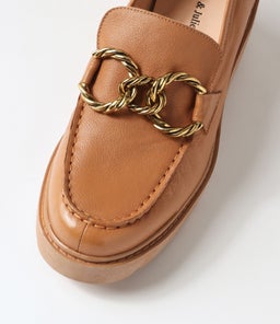 UTICA DJ DK TAN TAN SOLE LEATHER