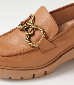 UTICA DJ DK TAN TAN SOLE LEATHER