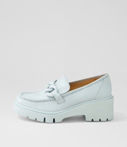 UNNAY DJ PALE BLUE PALE BLUE SOLE LEATHER