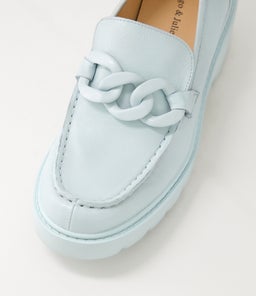 UNNAY DJ PALE BLUE PALE BLUE SOLE LEATHER