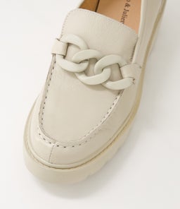 UNNAY DJ ALMOND ALMOND SOLE LEATHER