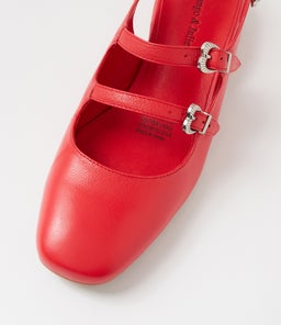 VIRAZ DJ RED LEATHER