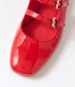 VIRAZ DJ RED PATENT LEATHER
