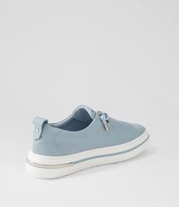 WATTEL DJ DENIM WHITE SOLE LEATHER
