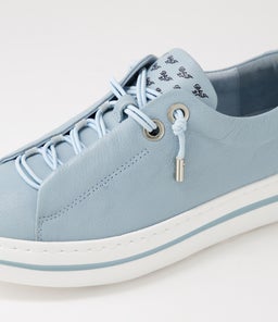 WATTEL DJ DENIM WHITE SOLE LEATHER