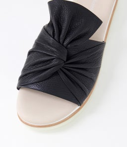 WOLIN DJ BLACK WHITE SOLE LEATHER