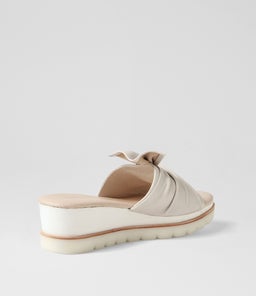 WOLIN DJ IVORY WHITE SOLE LEATHER