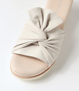 WOLIN DJ IVORY WHITE SOLE LEATHER