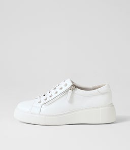 YANJI DJ WHITE WHITE SOLE LEATHER