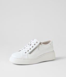 YANJI DJ WHITE WHITE SOLE LEATHER