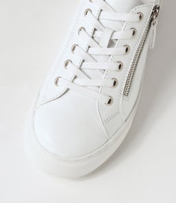 YANJI DJ WHITE WHITE SOLE LEATHER