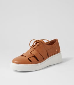 YAO DJ DK TAN WHITE SOLE LEATHER