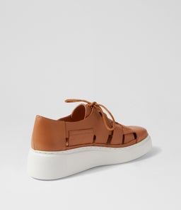 YAO DJ DK TAN WHITE SOLE LEATHER