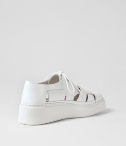 YAO DJ WHITE WHITE SOLE LEATHER