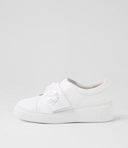 YASER DJ WHITE WHITE SOLE LEATHER