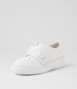 YASER DJ WHITE WHITE SOLE LEATHER
