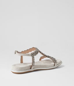 YORI DJ GREY SUEDE JEWELS