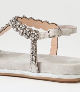YORI DJ GREY SUEDE JEWELS