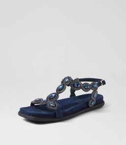 YANNI DJ NAVY SUEDE JEWELS