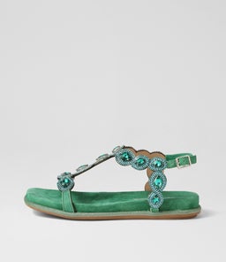 YANNI DJ EMERALD SUEDE JEWELS