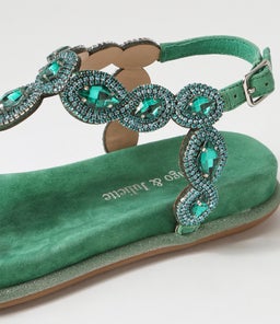 YANNI DJ EMERALD SUEDE JEWELS
