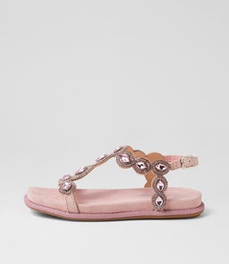 YANNI DJ PINK SUEDE JEWELS