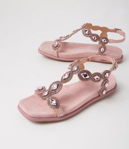YANNI DJ PINK SUEDE JEWELS