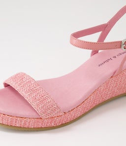 SABLE DJL PINK PRETTY PINK SYN RAFFIA LEATHER