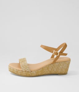 SABLE DJL TAN DK TAN SYN RAFFIA LEATHER