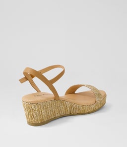 SABLE DJL TAN DK TAN SYN RAFFIA LEATHER